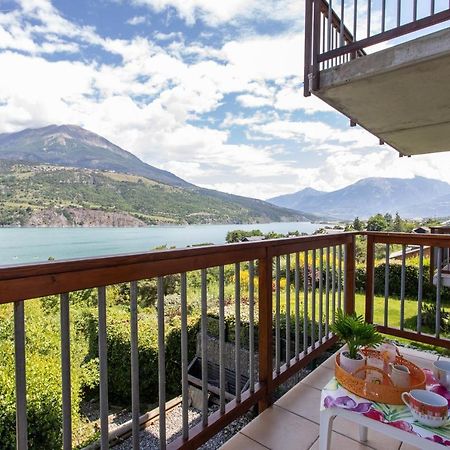 Apartament Les Aiguilles De Chabriere - Appt Vue Montagne Savines Zewnętrze zdjęcie