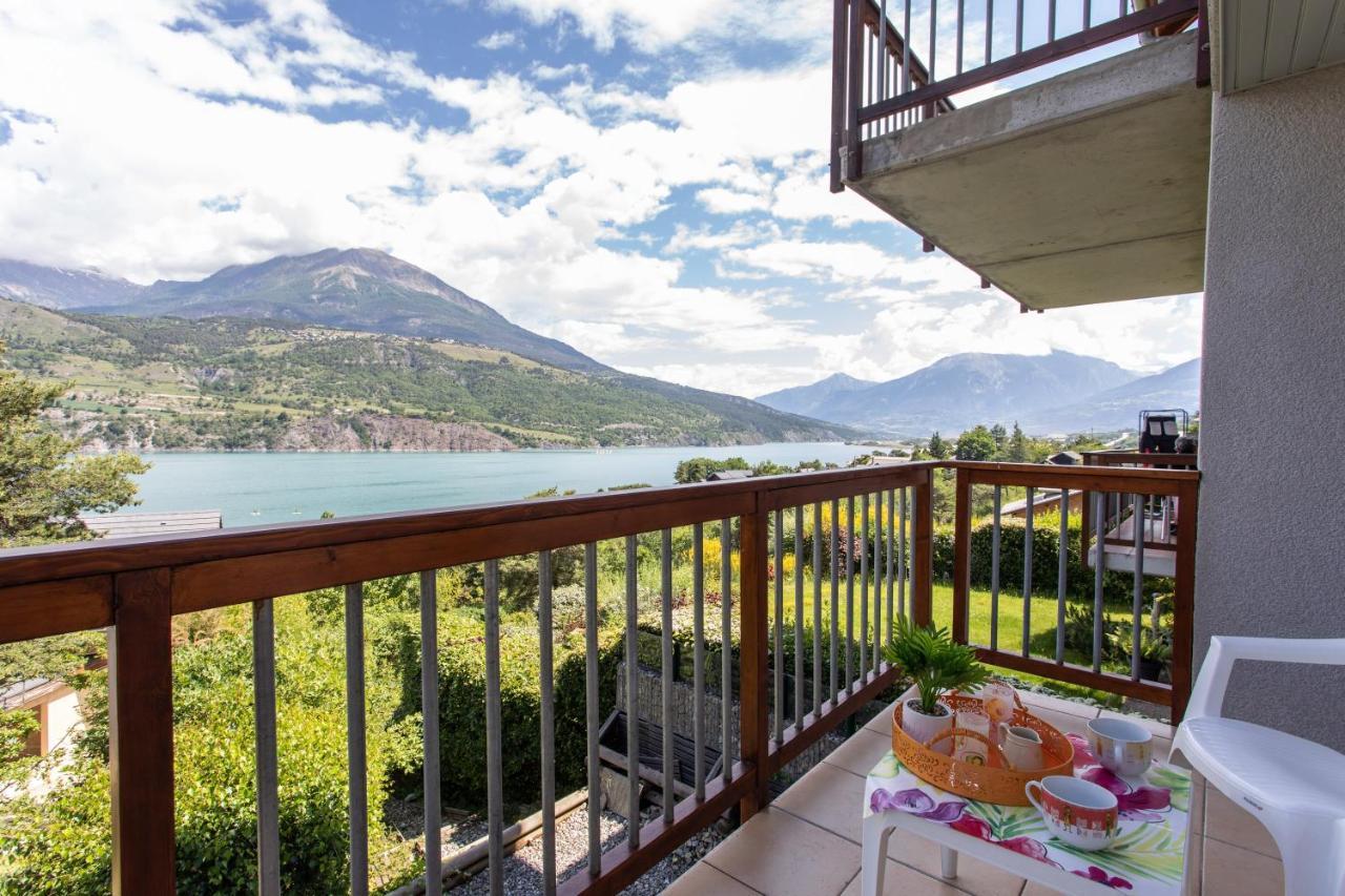 Apartament Les Aiguilles De Chabriere - Appt Vue Montagne Savines Zewnętrze zdjęcie